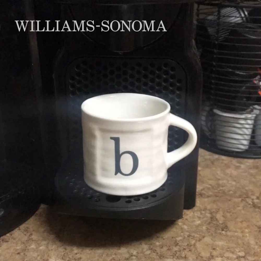 Williams-Sonoma Monogram Espresso Cup